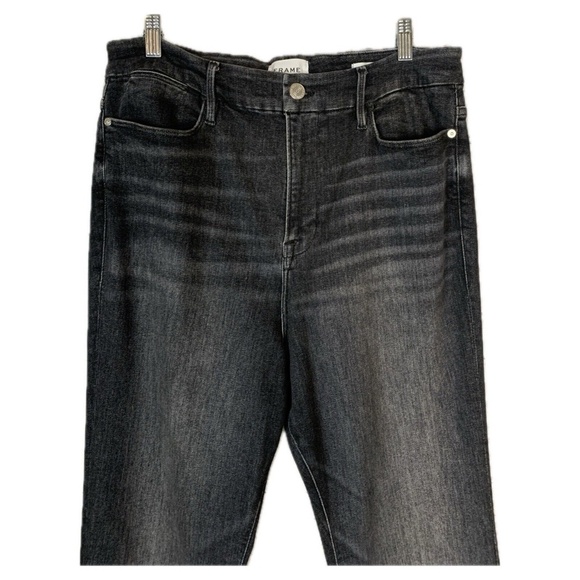FRAME Women's Le Super High Flare Jeans - Picture 6 of 14